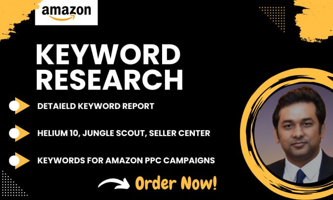 Gig Preview - Do amazon keyword research for listing and PPC