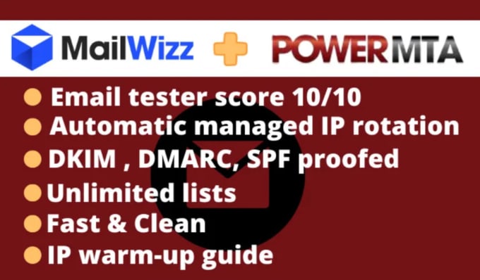 Bestseller - setup mailwizz, smtp server, powermta smtp for bulk mailing