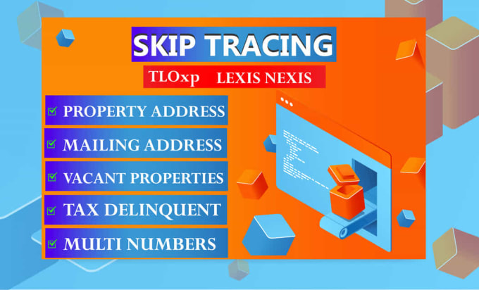 Gig Preview - Do real estate skip tracing service