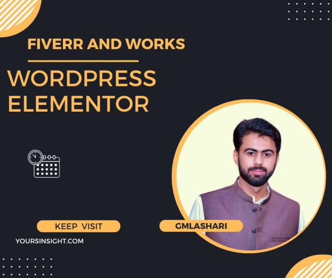 Gig Preview - Build modern wordpress website design with elementor