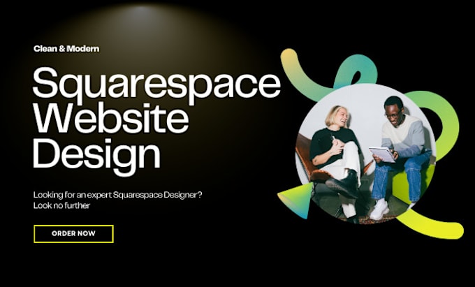 Gig Preview - Build squarespace website, squarespace design, website development squarespace