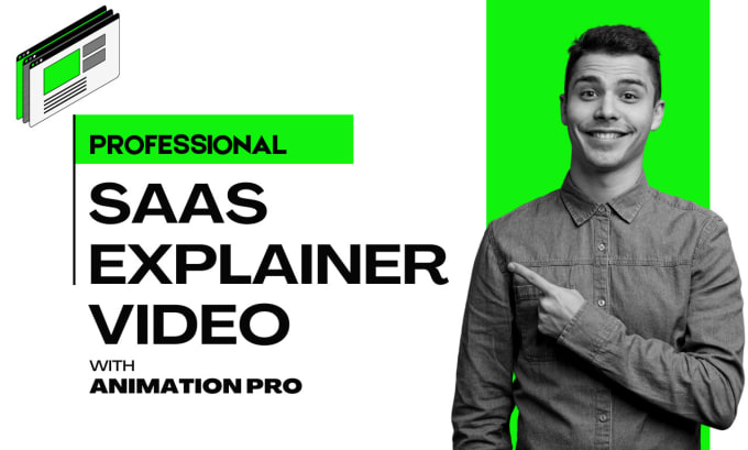 Gig Preview - Make saas explainer video, screencast, saas promotional or saas demo video