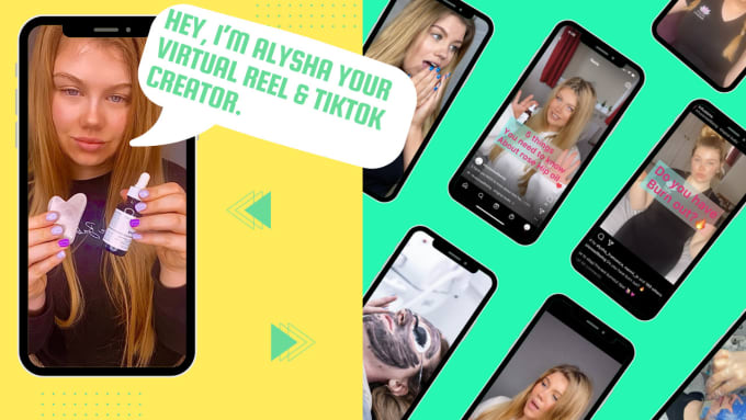 Gig Preview - Create instagram reels and tiktoks with your content