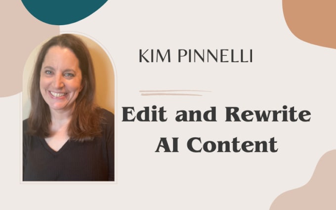 Gig Preview - Edit or rewrite ai written content