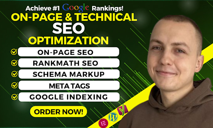 Gig Preview - Optimize website onpage technical SEO for google rankings