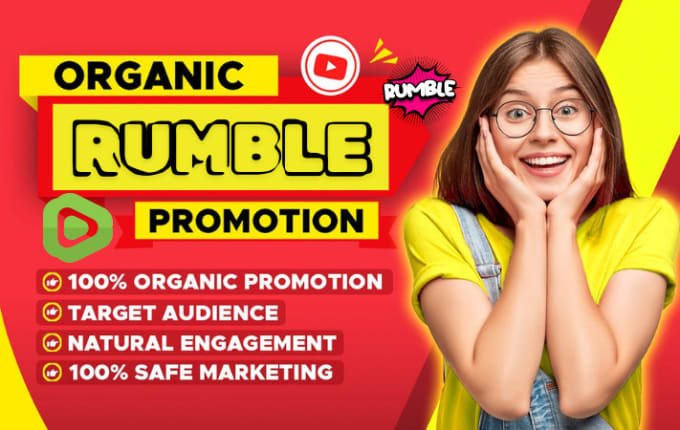 Gig Preview - Optimize your rumble channel and videos for organic growth