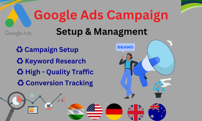 Gig Preview - Set up google ads for your business