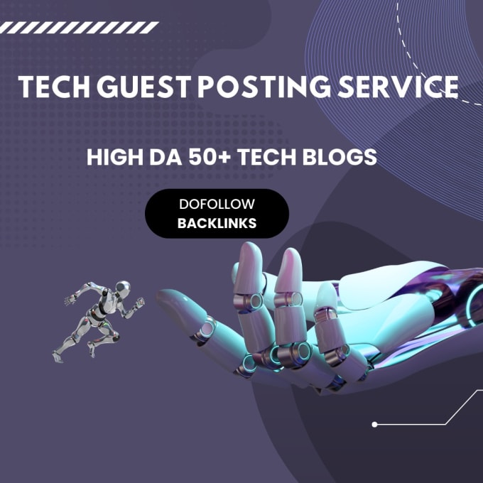 Gig Preview - Provide technology guest posting services and  high da guest posts