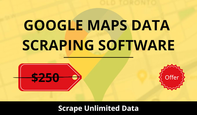 Gig Preview - Provide you google map data scrapping software