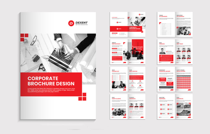 Gig Preview - Design brochure, company profile, annual report, catalog