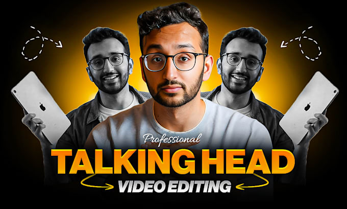 Gig Preview - Do youtube talking head video editing like ali abdaal