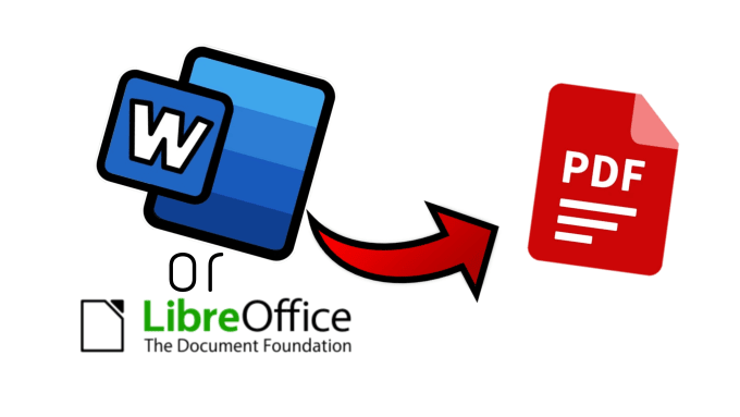 Bestseller - convert your word or libreoffice files to PDF