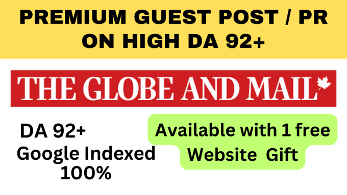 Gig Preview - Press release distribution and guest post on high da websites