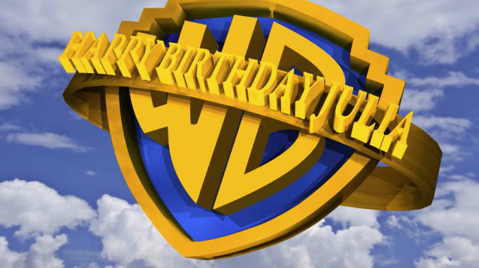 Gig Preview - Create warner bros intro in 3d with your text even in 1 day