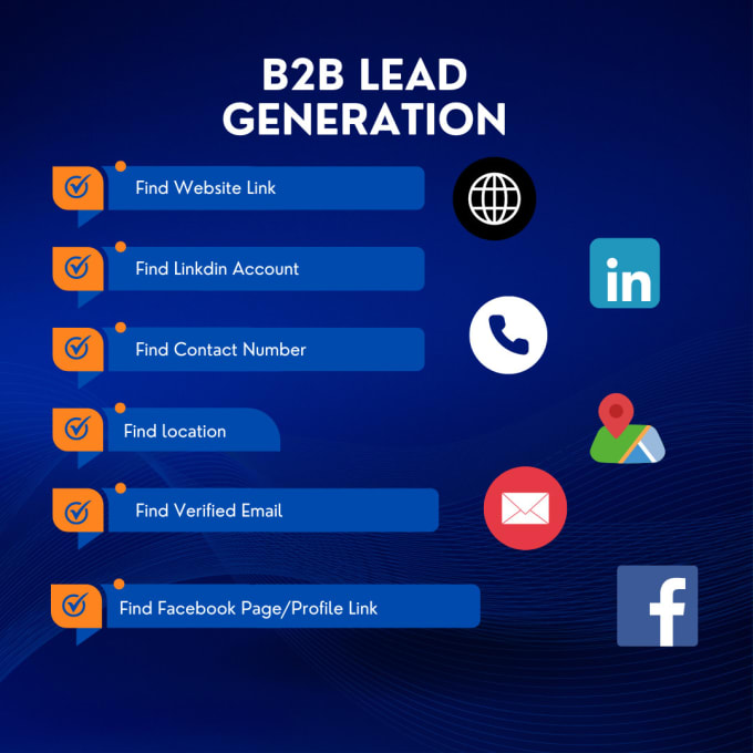 Gig Preview - Do b2b lead generation