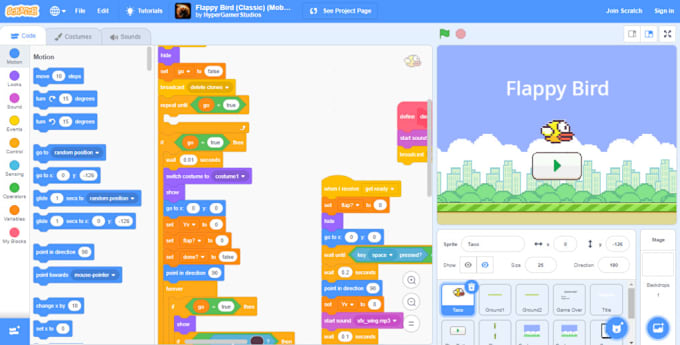 Gig Preview - Create animation games in scratch