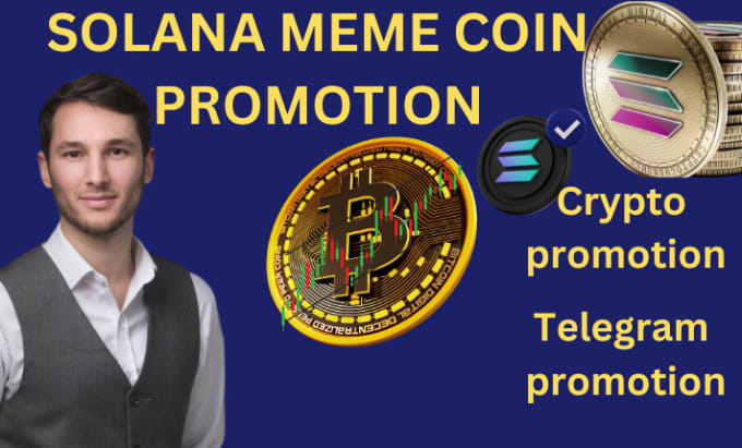 Gig Preview - Hit 90m crypto investors organic telegram promotion, solana meme coin promotion