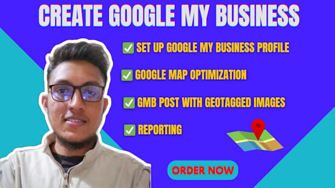 Gig Preview - Create google my business publish gmb post with geotag image