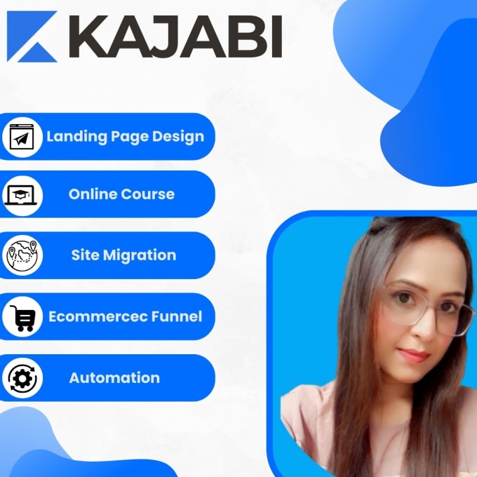 Gig Preview - Design sales funnel pages in kajabi and clickfunnels as kajabi expert