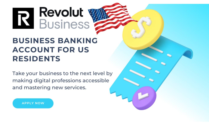 Gig Preview - Create your revolut US business account for US resident