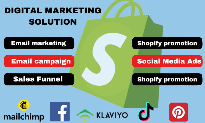 Gig Preview - Boost sales with shopify klaviyo marketing and increase coversions