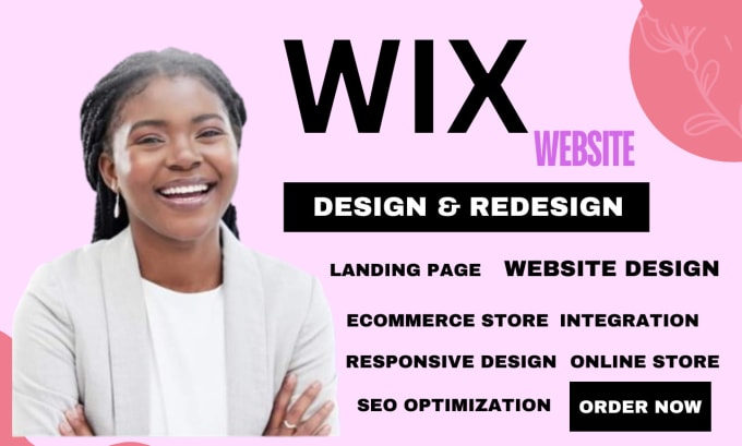 Gig Preview - Do wix website redesign wix website design redesign wix website