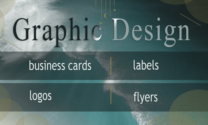 Gig Preview - Create beautiful graphics, flyers,  business cards