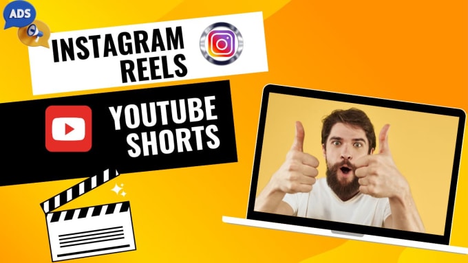 Gig Preview - Create instagram reels, you tube shorts and pramotional ads