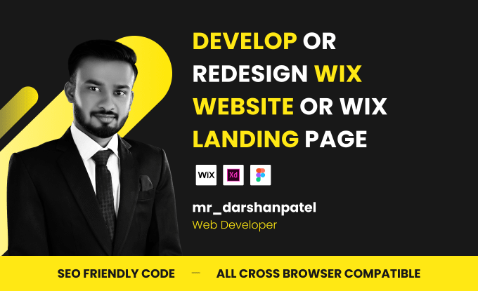 Gig Preview - Design, develop or redesign your business wix website or landing page