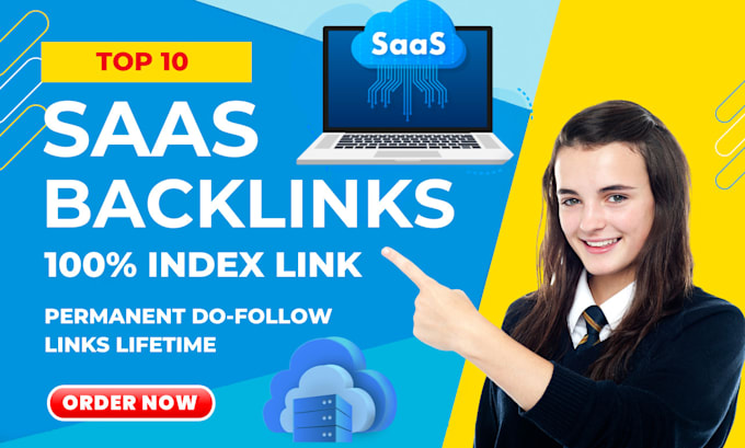 Gig Preview - Top 10 saas backlinks strategy to increase your website SEO