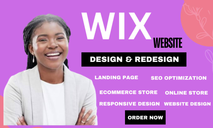 Gig Preview - Redesign wix website wix website design wix website redesign wix booking website