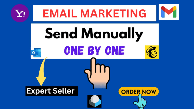 Gig Preview - Send 500 emails manually one by one