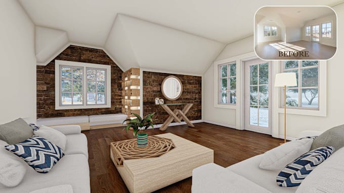 Gig Preview - Do stunning virtual staging for your property