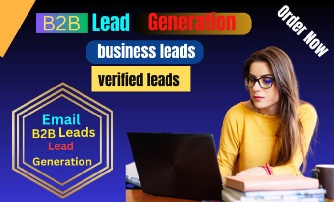 Gig Preview - Do b2b lead generation linkedin targeted lead generation b2b lead generat