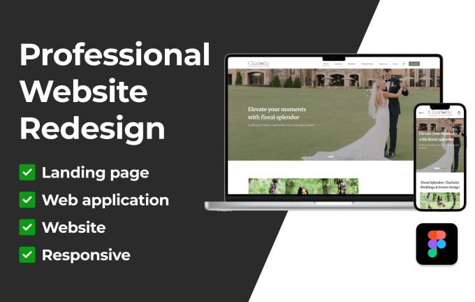 Gig Preview - Create a professional website design