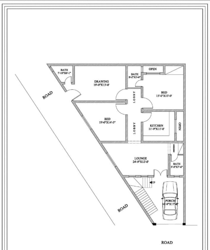 Bestseller - do drawing in autocad 2d 3d and front elevation