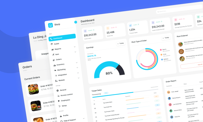 Gig Preview - Design awesome dashboard UI UX