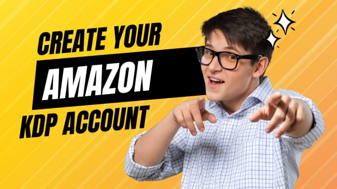 Gig Preview - Create your amazon KDP account