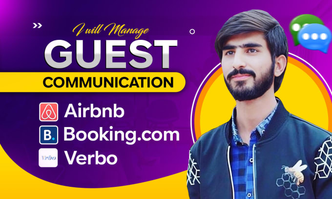 Gig Preview - Airbnb co host for listing management and guest  communication