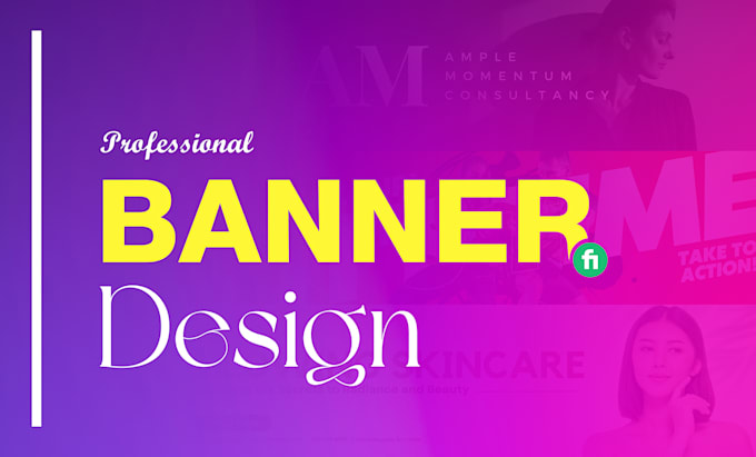 Gig Preview - Design professional website banner, header, slider, hero image or banner ads