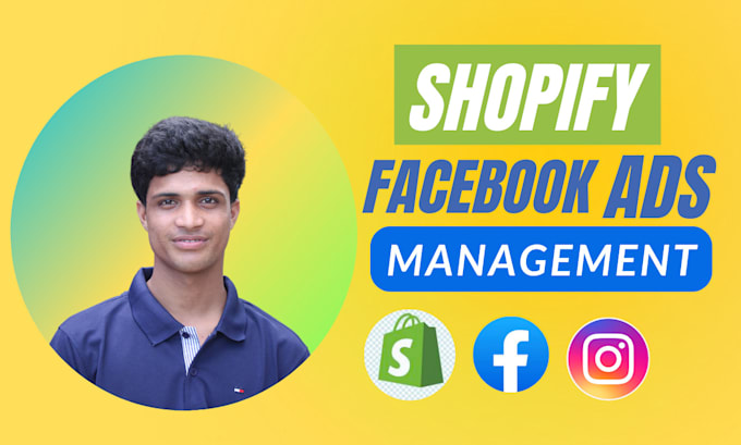 Gig Preview - Be your shopify facebook and instagram ads campaign manager