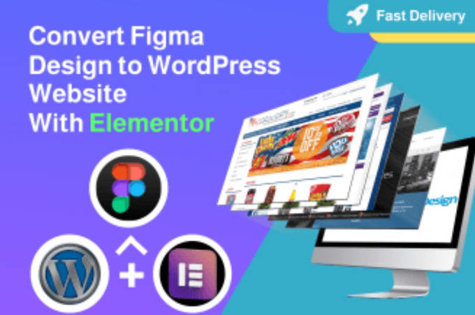 Gig Preview - Do responsive wordpress website design and development via pro elementor, divi