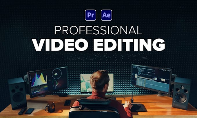 Gig Preview - Do professionally video editing and post production for you