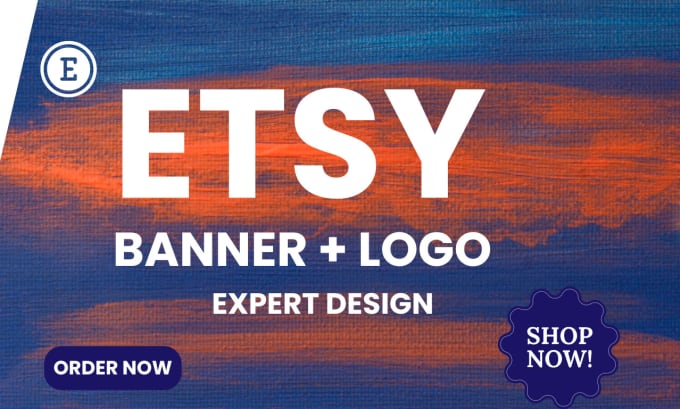 Gig Preview - Design stunning etsy shop banner, etsy web brand logo, favicon, brochure