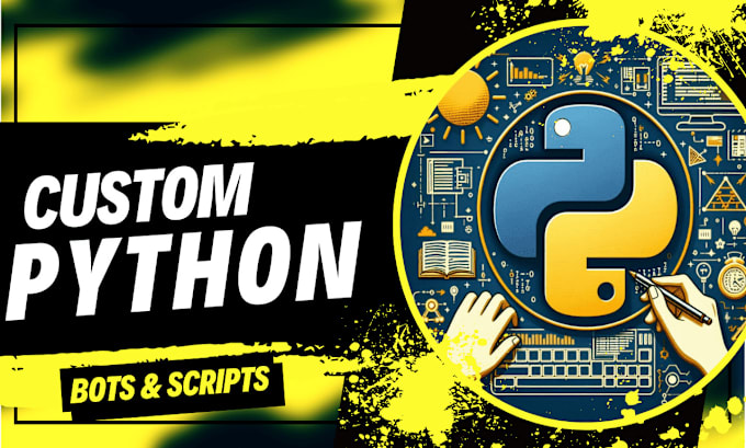 Gig Preview - Create custom python scripts and tools for your needs