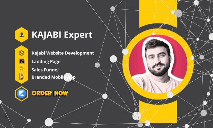 Gig Preview - Create your kajabi website and landing page