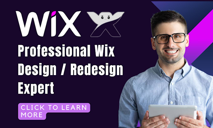 Gig Preview - Create wix site, redesign wix website, edit wix, update wix, design wix website