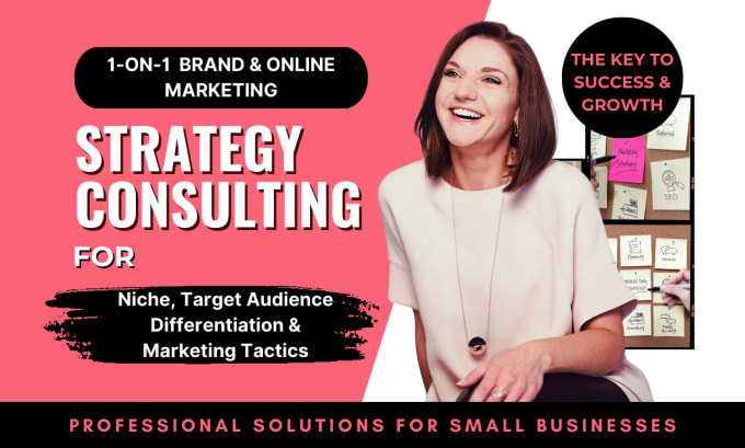 Gig Preview - Provide expert brand strategy and online marketing consulting for your brand