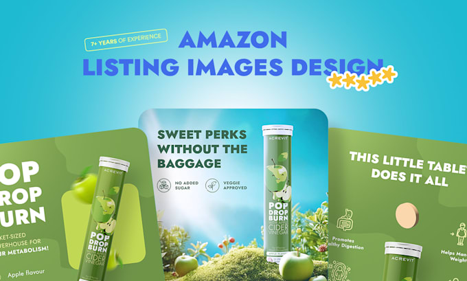 Gig Preview - Design creative amazon listing images