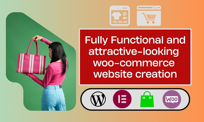 Gig Preview - Create your elegant webshop or woocommerce website